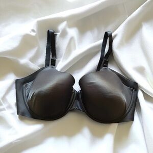 OLGA by Warner's No Side Effects BRA GB0561A Extra Side Coverage BLACK 42D